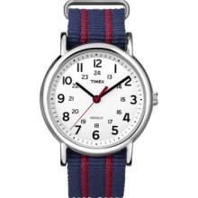 T2N747 Timex Mens Style Weekender Two Tones Watch