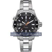 Tag Heuer Aquaracer Quartz 500M (SS/Black/SS)