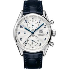 Tag Heuer Carrera Heritage Cas2111.fc6292 Gents Blue Calfskin Automatic Watch