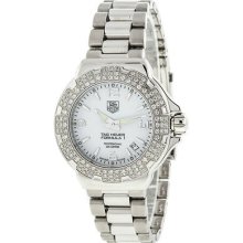 Tag Heuer Formula 1 Wac1215-0 Professional Diamond Steel Quartz Ladies Watch