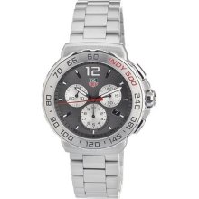 Tag Heuer Formula 1 Anthracite Sunray Steel Mens Watch Cau1113.ba0858