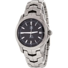 Tag Heuer Link Wjf2110 Stainless Steel Automatic Mens Watch