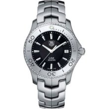 Tag Heuer Mens Link Steel Quartz Ss Watch Wj1116.ba0570