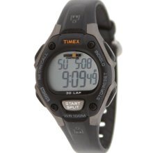 Timex 30 Lap Memory Chrono Watch (black / Grey)