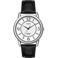 Timex Classic Leather Ladies Watch T2N687