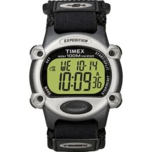 Timex Expedition Full Pusher Chrono Alarm Timer Watch for Men