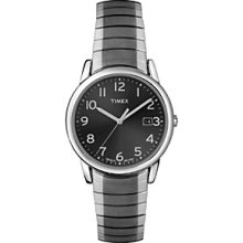 Timex Men's Gunmetal Case, Gray Dial, Gunmetal Expansion Band Men's