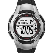 Timex Men's T5K237 1440 Sports Digital Sport Black/Silvertone