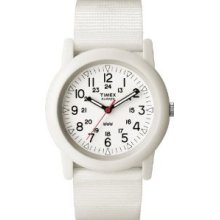 Timex Outdoor Camper Fabric Strap White Dial Unisex Watch Ti-2n260