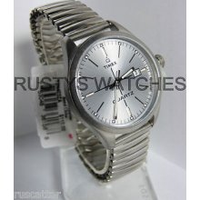 Timex Stainless Steel Vintage Originals Indiglo Watch T2n403 Tag$110.00