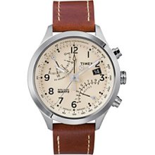 Timex Women's Intelligent Quartz Fly-Back Chronograph with Stainless