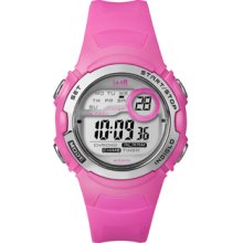 Timex Women's T5K595 1440 Sports Digital Bright Pink Resin