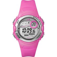 Timex Women's T5k595 1440 Sports Digital Bright Pink Resin Watch