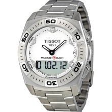 Tissot Racing Touch Silver Dial Stainless Steel Mens Watch T0025201103100