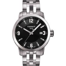 Tissot T0554101105700 Watch PRC 200 Mens - Black Dial