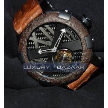 Titanic-DNA - rusted steel T-OXY IV Tourbillon Ultimate / Black