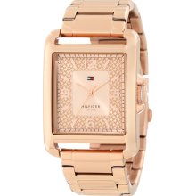 Tommy Hilfiger 1781196 Rose Gold Plated SS Women's Watch