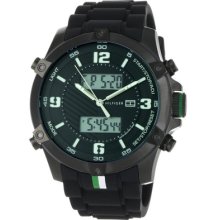 Tommy Hilfiger 1790782 Analog-digital Black Ion-plating Black Silicon Watch