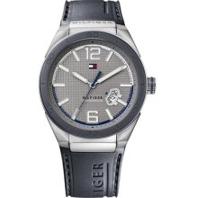 Tommy Hilfiger Men's Watch Rubber Model 1790725 Rrp $229