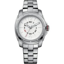 Tommy Hilfiger Women's Stainless Steel Bracelet Watch With Double Layer Dial