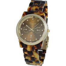 Tortoise Shell Look Ladies Watch ...