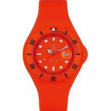 Toy Watch Jelly Only Time Orange Happiness Quartz Date Watch Jy03or