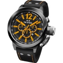 TW Steel Men's CEO Canteen Black Dial Watch TW-Steel-CE1029