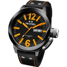 TW Steel Men's CEO Canteen Black Dial Watch TW-Steel-CE1027