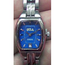 UCLA Bruins Fossil 3 hand Womens Ladies watch w date display Li3043