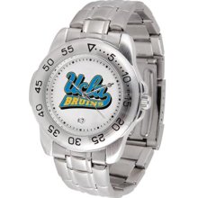 UCLA Bruins Mens Sports Steel Watch