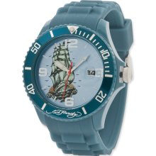 Unisex Ed Hardy Matterhorn Light Blue Watch