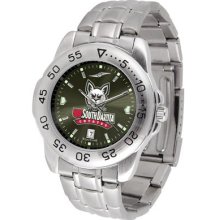 University of South Dakota Men's Stainless Steel Wristwatch