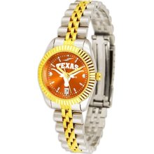 University of Texas Longhorns Ladies Gold Dress Watch