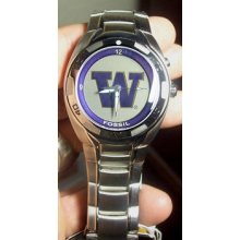 University of Washington Huskies Fossil Kaleido Watch