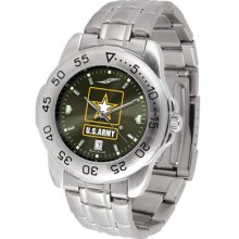 US Army Sport Steel Band AnoChrome-Men's Watch