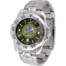 US Army Sport Steel Band Ano-Chrome Mens Watch ...