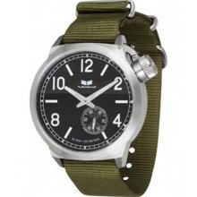 Vestal Canteen Zulu Watch in Black/Lume