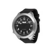 Vestal Utilitarian Mid Frequency Collection Watches Black/Silver/Black One Size Fits All