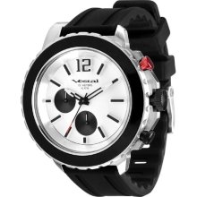 Vestal Yacht Watch - Black/Silver/White YATCS02