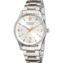 Victorinox Swiss Army Classic Alliance Mens Two Tone Watch 241477