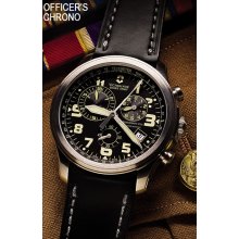 Victorinox Vintage Officer's Chrono - Black Dial