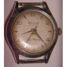 Vintage WESTCLOX Waterproof Self Winding Mens Watch Working