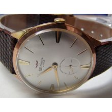 Waltham Men's Swiss Made 17Jwl Gold Ultra Slim Watch