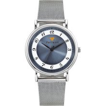 Watch creations unisex mesh bracelet watch with blue ($3 - Silver/Blue