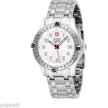 Wenger 79928 Men's Swiss Made Traveler Stainless Steel Watch In Case