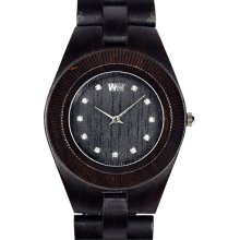 WeWOOD 'Odyssey' Wood Watch Black Crystal