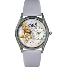 Whimsical watches order of the eastern star silver watch - One Size