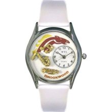 Whimsical Watches Unisex Band Fundraising Silver Watch Watch S1120001