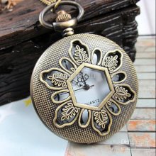 Wholesale 20pcs/lot Handmade Cool Quartz Pocket Watch Exquisite Desi