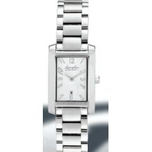 Wilson Ladies` Brushed & Polished Stainless Steel Bracelet Watch